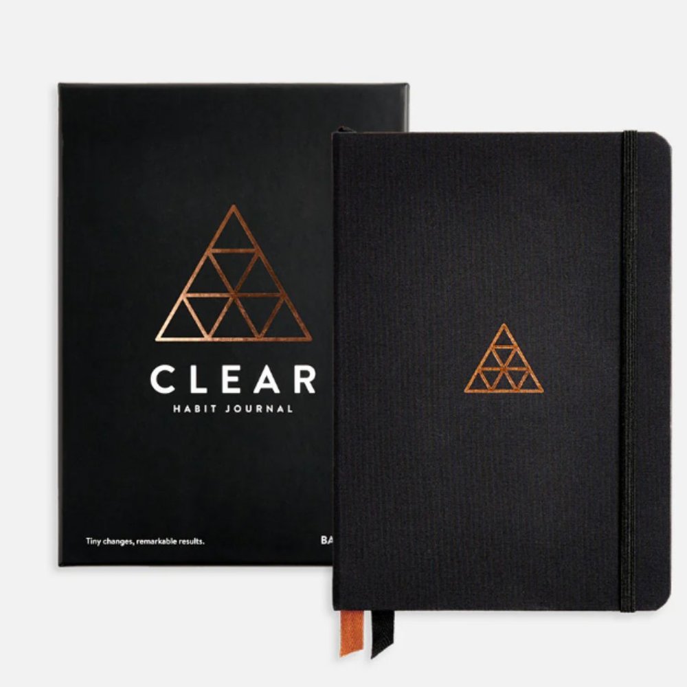 *NIB* Clear "Habits' Journal (